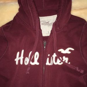 Red Hollister jacket. Superb condition